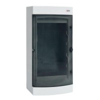 Щит слаботочный навесной Unix 3 габарит IP41 прозр. дверь PROxima EKF ux-3m-n