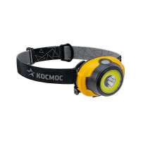 Фонарь налобный 3Вт COB LED 3 режима работы питание 3хAAA КОСМОС KocH103COBLED Фонарь налобный 3Вт COB LED 3 режима работы питание 3хAAA КОСМОС KocH103COBLED