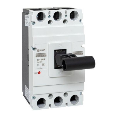 Выключатель автоматический 3п 400/250А 42кА ВА-99М PROxima EKF mccb99-400-250m Выключатель автоматический 3п 400/250А 42кА ВА-99М PROxima EKF mccb99-400-250m