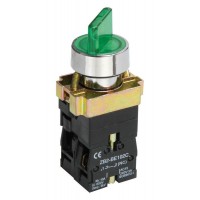 Переключатель LAY5-BK2365 на 2 полож. 1НО+1НЗ зел. KARAT IEK BSW90-BK-2-K06 Переключатель LAY5-BK2365 на 2 полож. 1НО+1НЗ зел. KARAT IEK BSW90-BK-2-K06