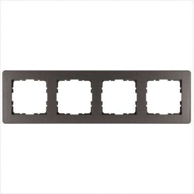 Рамка 4-м G-Flex мокко Jasmart G1104Z