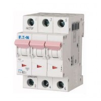 Выключатель автоматический модульный 3п B 8А 6кА PL6-B8/3 EATON 164875 Выключатель автоматический модульный 3п B 8А 6кА PL6-B8/3 EATON 164875