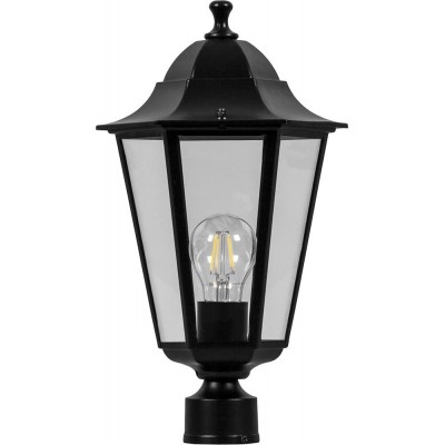 Светильник НТУ-60w на трубу Е27 IP44 черный