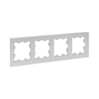 Рамка 4-м Эпика пластик алюм. EKF UP1-FPA-04 Рамка 4-м Эпика пластик алюм. EKF UP1-FPA-04