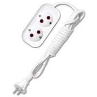 Удлинитель 2х2м без заземл. 6А IP20 У6-011 ШВВП 2х0.75 UNIVersal 9631911 Удлинитель 2х2м без заземл. 6А IP20 У6-011 ШВВП 2х0.75 UNIVersal 9631911