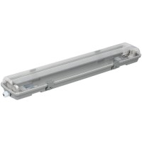 Светильник ДСП 2102 под LED лампу 2хT8 600мм IP65 IEK LDSP0-2101-2X060-K01