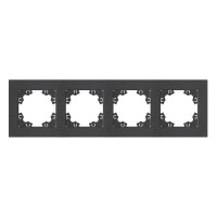 Рамка 4-м Афина универс. графит Universal A0046-Gr