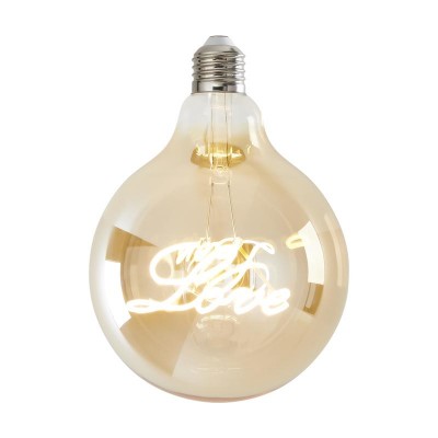 Лампа светодиодная Loft Led G125 4Вт 2500К E27 Voltega 8550