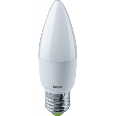 Лампа светодиодная 61 328 NLL-C37-8.5-230-4K-E27-FR 8.5Вт свеча матовая 4000К нейтр. бел. E27 680лм 176-264В Navigator 61328