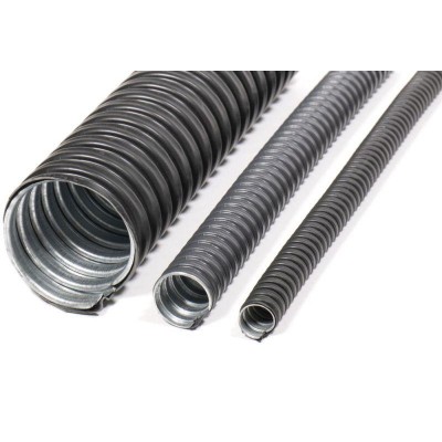 Металлорукав в ПВХ изоляции Р3-ЦПнг 25 d25мм без протяжки черн. (уп.50м) ГОФРОМАТИК zeta44206 Металлорукав в ПВХ изоляции Р3-ЦПнг 25 d25мм без протяжки черн. (уп.50м) ГОФРОМАТИК zeta44206