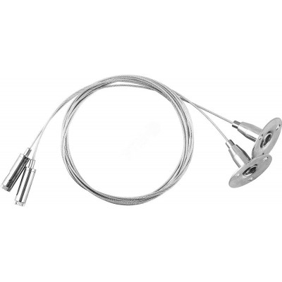 Комплект подвесов для AL2115 и шинопровода длина=150см серебро