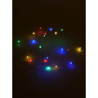 Гирлянда "Нить" LDM020M-BO 20RGB минидиодов 1.9м IP20 SHLights 4690601042125