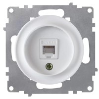 Розетка компьютерная 1-м СП Florence RJ45 кат.5E механизм бел. (1E20701300) OneKeyElectro 2172770 Розетка компьютерная 1-м СП Florence RJ45 кат.5E механизм бел. (1E20701300) OneKeyElectro 2172770