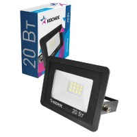 Прожектор светодиодный 20Вт 6500К IP65 1600лм КОСМОС K_PR5_LED_20 Прожектор светодиодный 20Вт 6500К IP65 1600лм КОСМОС K_PR5_LED_20
