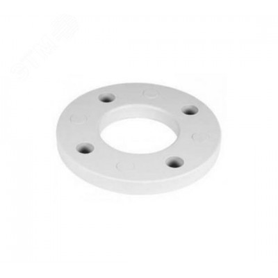 Фланец 50 мм полипропиленовый PPR белый