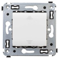 Выключатель 1-кл. 2мод. СП Avanti "Белое облако" 16А IP20 бел. DKC 4400103 Выключатель 1-кл. 2мод. СП Avanti "Белое облако" 16А IP20 бел. DKC 4400103
