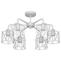 Светильник "Стелла" 161 НПБ 01-6х60-142 Е27 ИУ бел. муар Элетех 1005404670