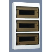 Корпус навесной ЩРН-П-36 36мод. IP41 пластик. DEKraft 31014DEK