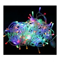 Гирлянда светодиодная "Нить" LD200-GM-BO 200LED мульти 20м уличная 8 режимов элементы питания 3хAA SHLights 4690601045447