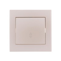 Переключатель проходной 1-кл. СП Rain 10А IP20 жемчуж./бел. метал. LEZARD 703-3030-105 Переключатель проходной 1-кл. СП Rain 10А IP20 жемчуж./бел. метал. LEZARD 703-3030-105