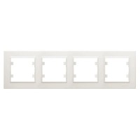 Рамка 4-м Karea горизонт. крем. Makel 56010704 Рамка 4-м Karea горизонт. крем. Makel 56010704