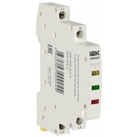 Лампа светодиодная ARMAT LED 230-415В AC 1 ж/з/кр инд. тройная IEK AR-LED-3-4-C