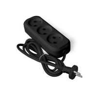 Удлинитель 3х2м без заземл. 6А IP20 У6-639М ПВС 2х0.75 черн. UNIVersal 2004 Удлинитель 3х2м без заземл. 6А IP20 У6-639М ПВС 2х0.75 черн. UNIVersal 2004