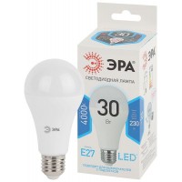 Лампа светодиодная LED A65-30W-840-E27 30Вт A65 грушевидная 4000К нейтр. бел. E27 Эра Б0048016 Лампа светодиодная LED A65-30W-840-E27 30Вт A65 грушевидная 4000К нейтр. бел. E27 Эра Б0048016