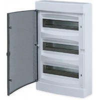 Щит распределительный навесной Unix 3х12мод. IP41 прозр. дверь PROxima EKF ux-3x12-n Щит распределительный навесной Unix 3х12мод. IP41 прозр. дверь PROxima EKF ux-3x12-n