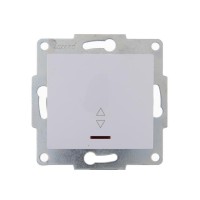 Переключатель проходной 1-кл. 1п СП Karina 10А IP20 с подсветкой механизм бел. LEZARD 707-0288-114 Переключатель проходной 1-кл. 1п СП Karina 10А IP20 с подсветкой механизм бел. LEZARD 707-0288-114