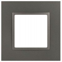 Рамка 1-м Elegance 14-5011-16 Classic для розеток и выключателей титан Эра Б0065823 Рамка 1-м Elegance 14-5011-16 Classic для розеток и выключателей титан Эра Б0065823