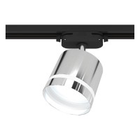 Светильник трековый ARTLINE поворотный 85х85х80мм GX53 230В алюм./пластик. 4кв.м хром. Ritter 59867 5
