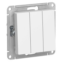 Выключатель 3-кл. СП AtlasDesign 10А IP20 (сх. 1+1+1) 10AX механизм бел. SE ATN000131 Выключатель 3-кл. СП AtlasDesign 10А IP20 (сх. 1+1+1) 10AX механизм бел. SE ATN000131
