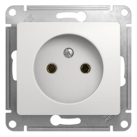Розетка 1-м СП Glossa 16А IP20 без заземл. механизм бел. SE GSL000141 Розетка 1-м СП Glossa 16А IP20 без заземл. механизм бел. SE GSL000141