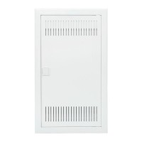 Щит комбинированный встраив. Nova 1 DIN-рейка + 2 монтаж. платы 3 габарит IP41 с метал. перфорированной дверью EKF nv-cb-pmd-1+2