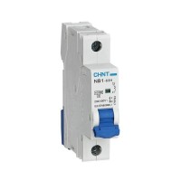Выключатель автоматический модульный 1п C 6А 10кА NB1-63H (R) CHINT 179793 Выключатель автоматический модульный 1п C 6А 10кА NB1-63H (R) CHINT 179793