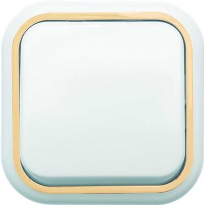 Выключатель 1-кл. ОП Валентина 10А IP20 А16-038 бел./зол. Кунцево 7631 Выключатель 1-кл. ОП Валентина 10А IP20 А16-038 бел./зол. Кунцево 7631