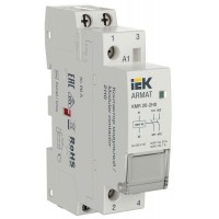 Контактор модульный KMR 20А 230В AC 2НО ARMAT IEK AR-KMR10-020-20-230 Контактор модульный KMR 20А 230В AC 2НО ARMAT IEK AR-KMR10-020-20-230