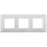 Рамка 3-м 14-5003-01 Elegance бел. ЭРА Б0034393