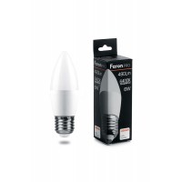 Лампа светодиодная LED 6вт Е27 дневной матовая свеча Feron.PRO Лампа светодиодная LED 6вт Е27 дневной матовая свеча Feron.PRO