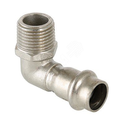 Угольник НР 22x3/4' 90 град., нержавеющая сталь