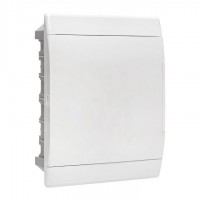 Щит ЩРВ-П-24 IP41 бел. дверца (пром. упак.) Basic EKF pb-v-24w-bas Щит ЩРВ-П-24 IP41 бел. дверца (пром. упак.) Basic EKF pb-v-24w-bas