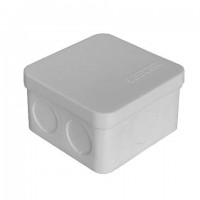 Коробка распределительная ОП 75х75х45мм IP54 6 выходов без гермовводов крышка защелкивающаяся сер. Epplast 225332 Коробка распределительная ОП 75х75х45мм IP54 6 выходов без гермовводов крышка защелкивающаяся сер. Epplast 225332
