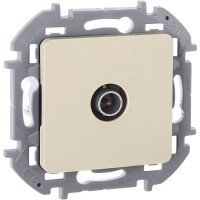 Розетка телевизионная TV Inspiria 2дБ 0-2400мГц с топологией "звезда" механизм сл. кость IEK 673851 Розетка телевизионная TV Inspiria 2дБ 0-2400мГц с топологией "звезда" механизм сл. кость IEK 673851