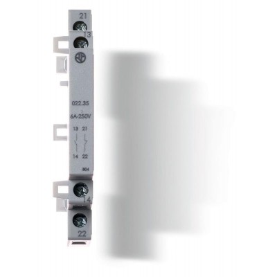 Модуль доп.контактов для 22.32 22.34 1NO + 1NC 6А FINDER 02235 Модуль доп.контактов для 22.32 22.34 1NO + 1NC 6А FINDER 02235