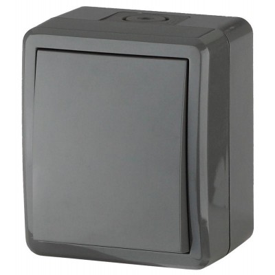 Выключатель 1-кл. ОП Эра Эксперт 10А IP54 11-1401-03 250В 10AX сер. Эра Б0020670 Выключатель 1-кл. ОП Эра Эксперт 10А IP54 11-1401-03 250В 10AX сер. Эра Б0020670