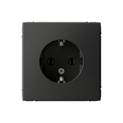 Розетка ArtGallery 16А с заземл. механизм базальт SE GAL001443