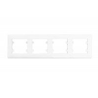 Рамка 4-м Karea RIZZ бел. Makel 88001704 Рамка 4-м Karea RIZZ бел. Makel 88001704