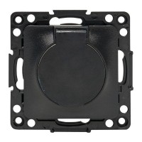 Розетка 1-м СП Стокгольм 16А IP44 с заземл. защ. шторки с крышкой механизм черн. PROxima EKF EZR16-028-10-44 Розетка 1-м СП Стокгольм 16А IP44 с заземл. защ. шторки с крышкой механизм черн. PROxima EKF EZR16-028-10-44