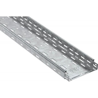 Лоток листовой перфорированный 200х50 L3000 сталь 1мм HDZ IEK CLP10-050-200-100-3-M-HDZ Лоток листовой перфорированный 200х50 L3000 сталь 1мм HDZ IEK CLP10-050-200-100-3-M-HDZ